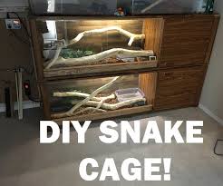 All hooks are 100% hand made by me. Diy Snake Cage 12 Steps With Pictures Instructables