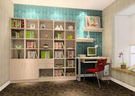 It Can Cover The Entire Wall And Can Be The Main Storage Element In The Room This Type Of Design Suits Th Small Room Design Study Room Design Study Room Small