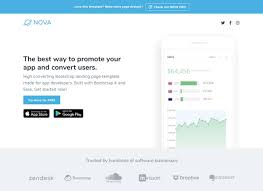 All objects and layers are perfectly customisable and everything is grouped within it's respective place. Best Free Mobile App Landing Page Templates For Developers Html5