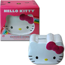 Sanrio Hello Kitty Ceramic Head Shaped Coin Bank Trends International Online Store Powered By Storenvy