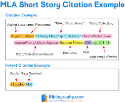 Mla (modern language association) style is used in writing custom essays, research and while citing a book, periodical, electronic source, etc. How To Cite A Short Story From Any Source Bibliography Com