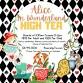 Alice in Wonderland High Tea