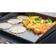 Both blackstone griddles share a very similar design, with the smaller 28″ model offering half the number of space is always at a premium around a griddle, and, especially if you are cooking outside, you don't always have a handy table to put things down on. Blackstone Duo Griddle Charcoal Grill Combo 17 Inch Citywide Shop