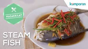 Cara masak sarden kalengan, coba resep nasi bakar sarden. Resep Steam Fish Masak Kilat Youtube