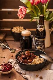 Hirschgulasch Schwarzbiersosse Rezepte Hirschgulasch Rezept Essen