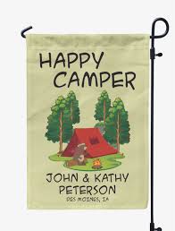 Maybe you would like to learn more about one of these? Tan Happy Camper Garden Summer Camping Flag Custom Personalized Camping Flags For Campers Double Sided Campsite Flag