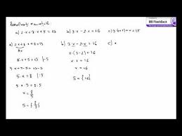 Ecuația de gradul doi se numește și ecuație pătratică. Exercitii Rezolvate Ecuatii Simple Youtube