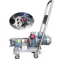 Sanitary Adjustable Speed High Viscosity Material Juice Jam Ketchup Edible Vegetable Palm Oil Rotary Lobe Pump