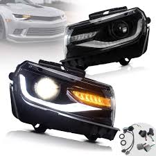 You can tell this is a step away from my norm and to be honest i enjoyed it quite a bit. Amazon Com Yuanzheng Projector Led Headlights For Chevy Camaro 5th Gen 2014 2015 With Sequential Turn Signal Dual Beam Lens Full Led Drl Bars Not Include Bulbs Driver Passenger Sides Projector Automotive