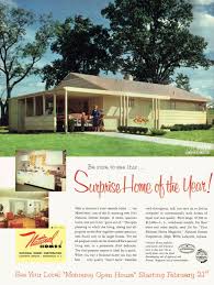 Dtxmcclain Surprise Home Of The Year By National Homes The Monterey 1953 Mid Century Exterior Mid Century Modern House Mid Century House