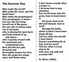 Mary Oliver Poem The Summer Day Mary Oliver Poems Poems Rhyme And Reason