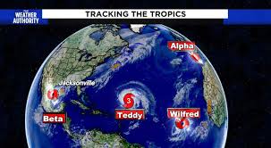 Cdt, the center of hurricane enrique was located about 230 miles (370 km) south of cabo corrientes. National Hurricane Center Goes Greek With 3 New Storms On Friday