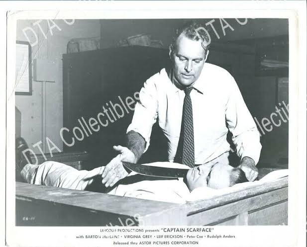 CAPTAIN SCARFACE-8X10 STILL-ROMANCE-ACTION-BARTON MACLANE-VIRGINIA GREY VG  | eBay