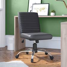 Tilting back can also temporarily reduce lower back pressure. Metro Lane Lane Mid Back Desk Chair Reviews Wayfair Co Uk