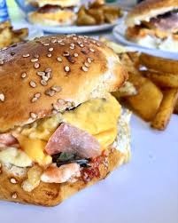 Les Burgers Geants Double Cheese And Bacon De Tata Butter Jar 2g Recette Recette Recette Burger Recettes De Cuisine