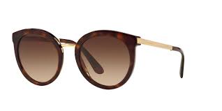 Neuwertige damen sonnenbrille, wurde selten getragen. Sonnenbrillen Dolce Gabbana Dg 4268 502 13 52 22 Damen Ecaille Or Rund Vollrand Trendig 52mmx22mm 150 Euro