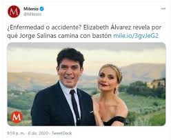 Jorge salinas was born on july 27, 1968 in mexico city, mexico. After Showing Up Walking With A Cane Jorge Salinas S Wife Elizabeth Alvarez Talks About Her Health And Says That She Can Walk Perfectly The Canadian
