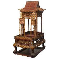 Monumental 19th Century Chinese Buddhist Altar Shrine 1 Altar Buddhist Temples Interior Small Pagoda
