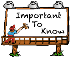 Image result for important information