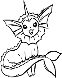 Click the vaporeon pokemon coloring pages to view printable version or color it online (compatible with ipad and android tablets). Free Printable Pokemon Coloring Page Vaporeon Pokemon Adult Colouring Pages Transparent Png Key0