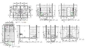 Wc Toilet Plan And Section Drawing Dwg File Cadbull In 2020 Toilet Plan Section Drawing Toilet Design