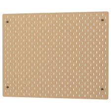Skadis Pegboard Wood Width 30 Height 22 Ikea Ikea Ikea Wall Peg Board