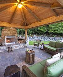 Top 12 Stunning Outdoor Living Room Design Ideas That Will Make Your Guest Cozy Backyard Patio Patio Design Backyard