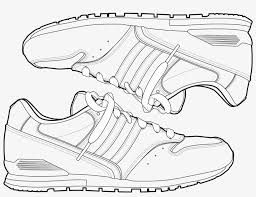 Converse shoes coloring page from clothes and shoes category. Drawn Converse Transparent Running Shoe Coloring Pages Free Transparent Png Download Pngkey