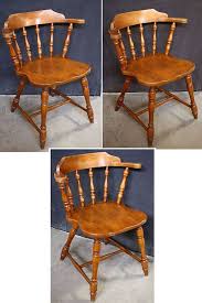 3 Vintage Antique Hale Maple Wood Wooden Dining Etsy Maple Wood Wood Used Chairs
