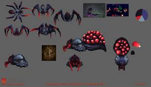 DOTA2] - Broodmother - Hatchery of Horrors — polycount