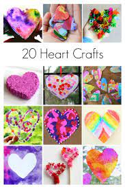 Looking for more valentine's day activities for kids? 20 Heart Crafts For Kids Heart Crafts Valentine Crafts Valentines For Kids