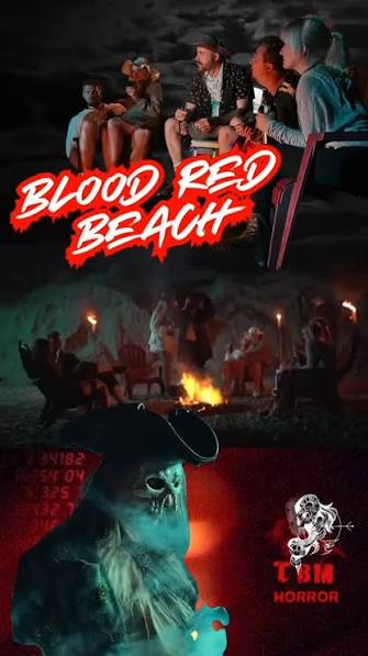 Blood Red Beach Unleashes Demon Pirate Mayhem on VHS, Blu-Ray, and More,  This isn’t just another slasher. Blood Red Beach throws you into a cursed  island where a group of friends accidentally awakens ...