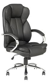 Amazon Com Black High Back Pu Leather Executive Office Desk Task Computer Chair W Metal Base O18 Kitchen Di Computer Desk Chair Office Chair Computer Chair