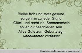 Geburtstagsgedichte Sprüche Und Gedichte Zum Geburtstag