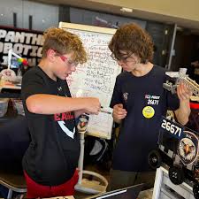 The SCA Robotics teams recently competed for the first time at Valley  Christian's FIRST Robotics Competition, where the high school team earned  the Motivate Award for their exceptional teamwork and enthusiasm. Our