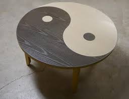 Chuck Palahniuk S Faux Ikea Fight Club Table Being Auctioned Off Coffee Table Table Ying Yang