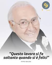 E tu eri felicissimo di farlo, caro Pippo, eri nato per quest'arte, l'arte  di rendere felici noi ❤️ Ci mancherai tanto, perché ci manchi già 🙏 #rai  #rai1 #raiuno #tv #tvitaliana #pippobaudo