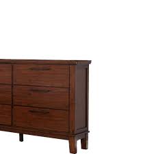 This video is a tutorial on the finish seen on the black cherry vintage dresser i recently refinished. Wood And Metal Dresser With 6 Drawers Cherry Brown And Black On Sale Overstock 29800493