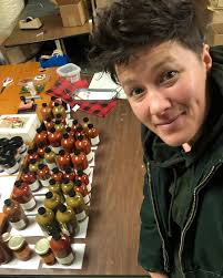 Don't overthink it. 🥑+🌶=❤️. Our green is a spicy and tangy treat, as  unique as the green Pueblo, Colorado chilies it's made with. ⠀ The chili's  we use are driven straight from