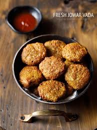 Ponk Vada Are Crisp Tasty And Spiced Vadas Made With Fresh Jowar Grains Sorghum These Te Breakfast Ingredients Indian Snack Recipes Cooking Recipes Healthy