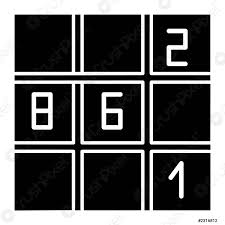 Nuestros juegos mentales han sido validados científicamente y nuestra investigación revisada por expertos. Sudoku Rompecabezas Glifo Icono Numero De Ubicacion Juego Vector De Stock Crushpixel