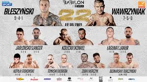 Nicolae negumereanu's profile at sherdog. Babilon Mma 22 Bleszynski Vs Wawrzyniak Live Results From 20 00 Mma Root