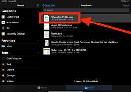 Here is what you need to know about downloading movies from the internet, as well as what to look out for before you watch movies online. How To Watch Mkv Video On Ipad From Files App Osxdaily
