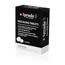 It has customized adapters for each. Sprada Descaling Tablets 10 Tablets Lisbon Coffee