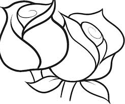 Select from 35987 printable coloring pages of cartoons, animals, nature, bible and many more. Online Coloring Pages Coloring Page Two Roses Flowers Download Print Coloring Page