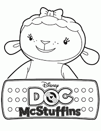Get hold of these colouring sheets that are full of doc mcstuffins pictures and offer them to your kid. Doc Mcstuffins Lambie Coloring Pages Coloringmania Pw Coloring Library