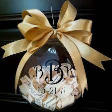 Wedding Christmas Ornament Used Rehearsal Wedding Invitation Wedding Invitations Diy Wedding Invitation Ornament Wedding Christmas Ornaments