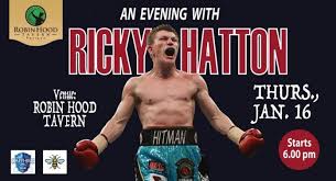 Former 3 x light welterweight & welterweight world champion promoter,trainer.proud father of millie,fearne & campbell. An Evening With Ricky Hatton At Robin Hood Tavern Pattaya Unplugged