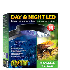 Exo Terra Day Night Led Terrarium Fixture Reptile Light Fixtures Petsmart