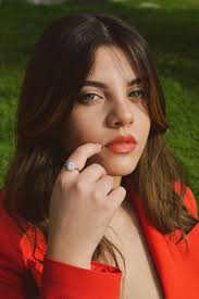 Kate Large Ring in 925 Silver, Adjustable, With Blue, White and Pink  Zirconia, Women's Rings, Solitaire Ring With Outline, Brilliant Ring